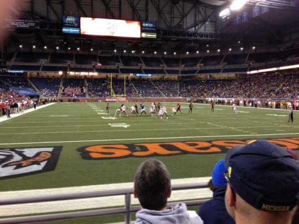 Ford Field, section: 115, row: 3, seat: 16
