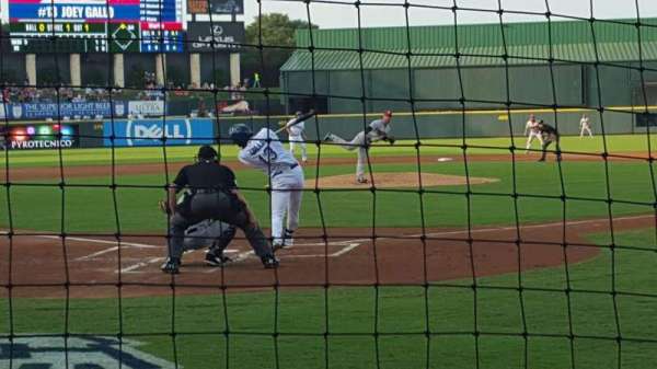 Dell Diamond, section: 120, row: 2, seat: 1