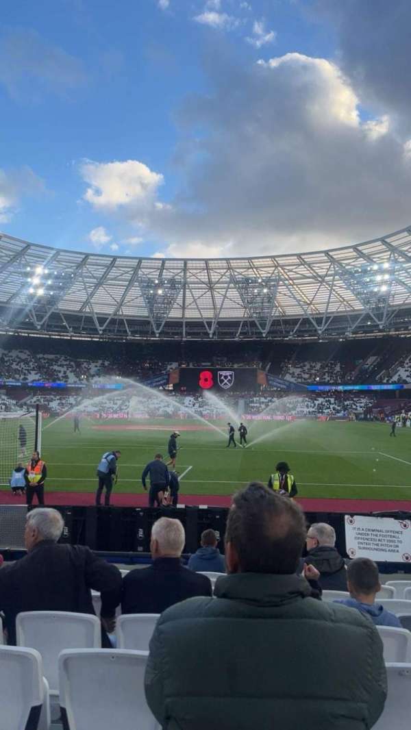 London Stadium, section: 152, row: 8, seat: 553