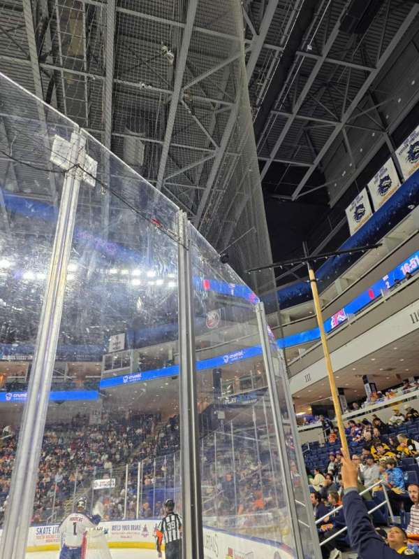 Total Mortgage Arena, section: 108, row: BB, seat: 4