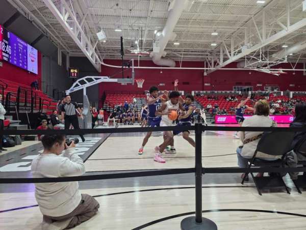 William H. Pitt Center, section: 107, row: A, seat: 7