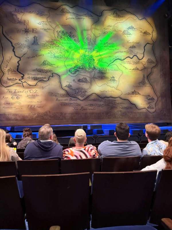 Gershwin Theatre, section: Orchestra C, row: C, seat: 107