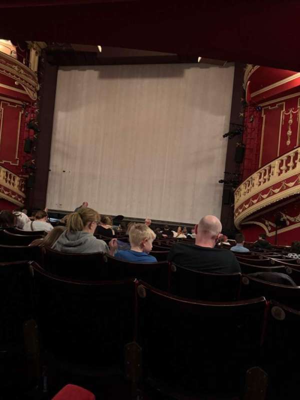 Sunderland Empire, section: Stalls, row: O, seat: 12