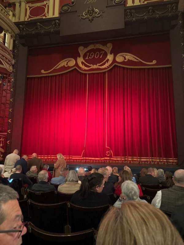 Sunderland Empire, section: Stalls, row: J, seat: 17