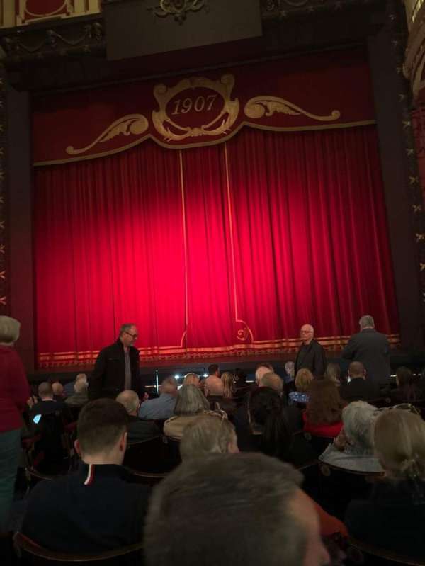 Sunderland Empire, section: Stalls, row: J, seat: 18