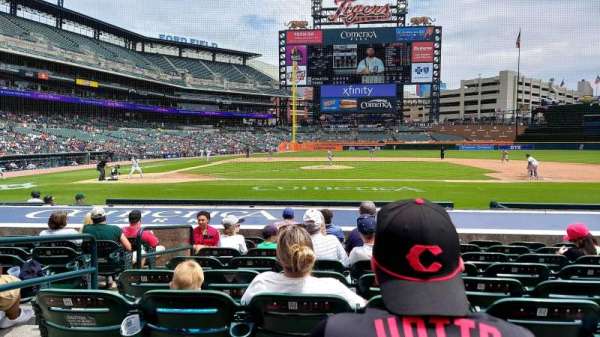 Comerica Park, section: 122, row: 15, seat: 13
