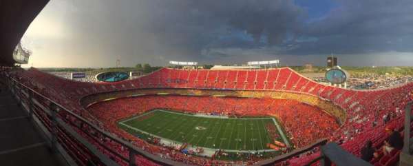 Arrowhead Stadium, section: ADA320, row: A1, seat: 16