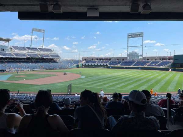 Charles Schwab Field, section: 104, row: 31, seat: 3