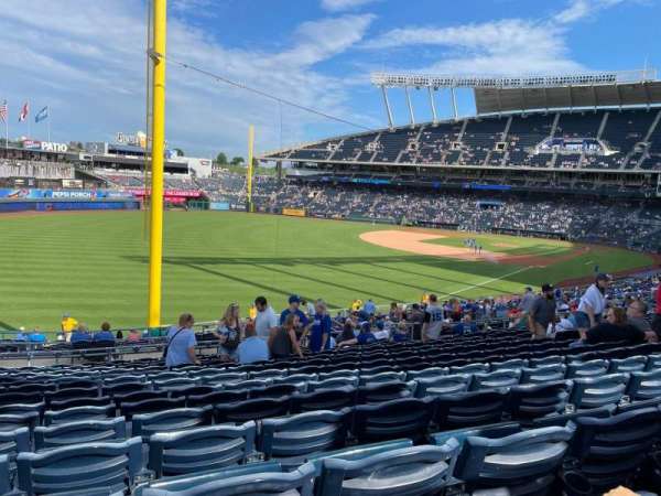 Kauffman Stadium, section: 208, row: PP, seat: 13