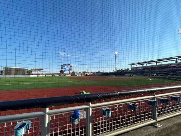 Blue Wahoos Stadium, section: 109, row: A, seat: 18