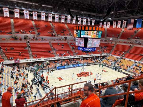 Gallagher-Iba Arena, section: 306, row: 4, seat: 4
