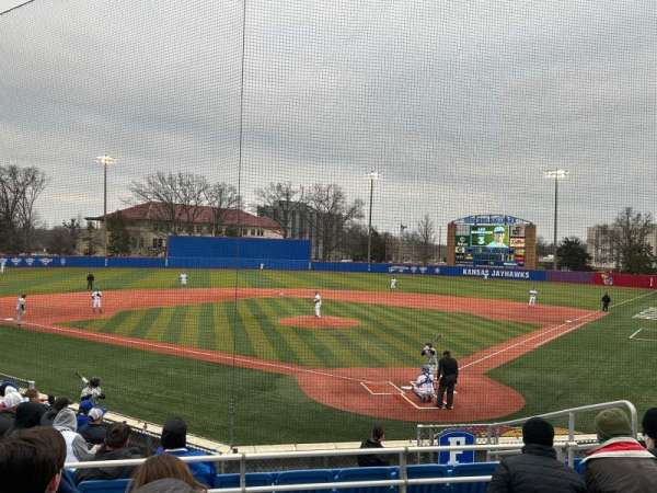 Hoglund Ballpark, section: D, row: 6, seat: 1