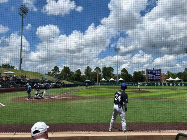 L. Dale Mitchell Baseball Park, section: 8, row: B, seat: 2