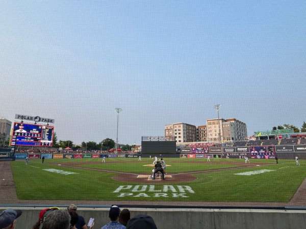 Polar Park, section: 9, row: 6, seat: 11