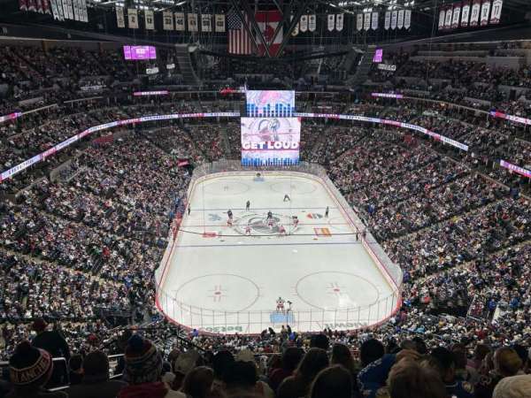Ball Arena, section: 362, row: 14, seat: 20