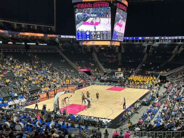 T-Mobile Center, section: 121, row: 23, seat: 1