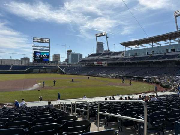 Charles Schwab Field, section: 118, row: 23, seat: 2