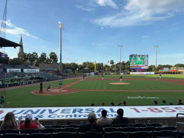 VyStar Ballpark, section: 111, row: M, seat: 9