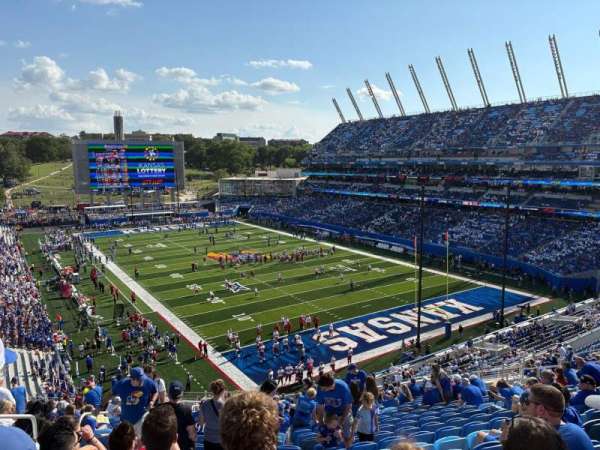 David Booth Kansas Memorial Stadium, section: 220, row: 22, seat: 24