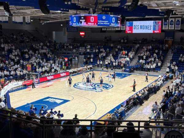 Knapp Center, section: 209, row: 6, seat: 7