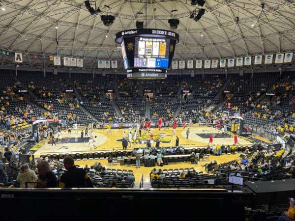 Charles Koch Arena, section: 109, row: 23, seat: 3