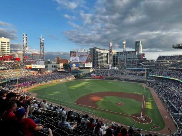 Truist Park, section: 329, row: 10, seat: 10