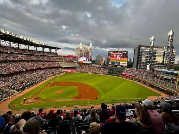 Truist Park, section: 320, row: 7, seat: 5