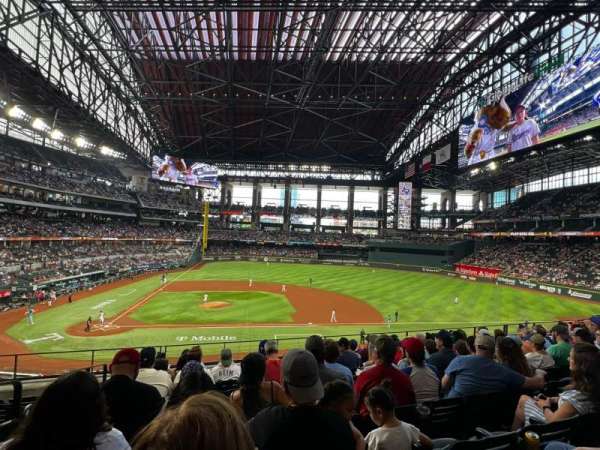 Globe Life Field, section: 119, row: 8, seat: 2