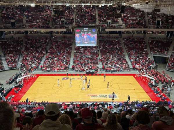 Simmons Bank Arena, section: 205, row: 9, seat: 10