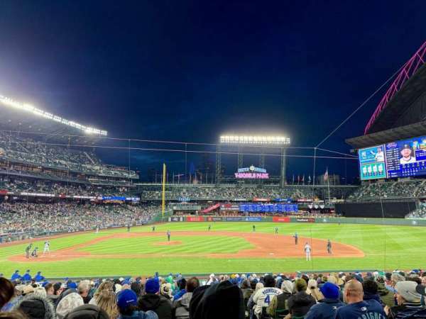 T-Mobile Park, section: 123, row: 26, seat: 1