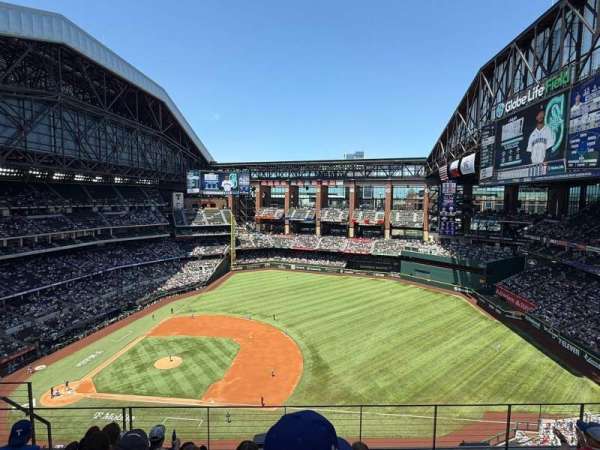 Globe Life Field, section: 318, row: 6, seat: 11