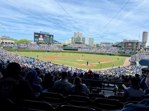 Wrigley Field, section: 216, row: 8, seat: 18
