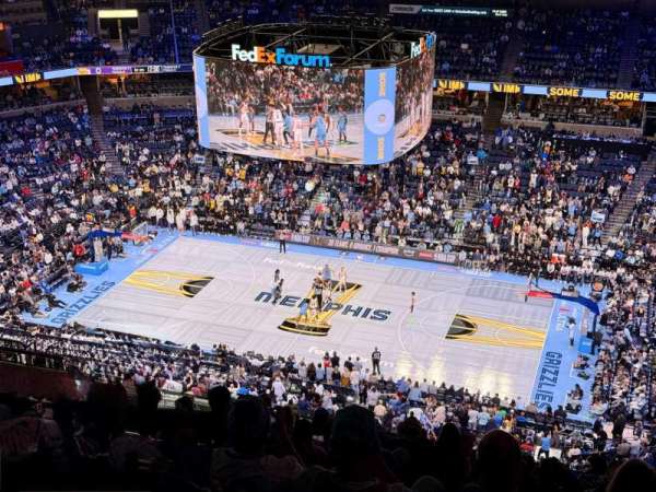 FedEx Forum, section: 226, row: P, seat: 5