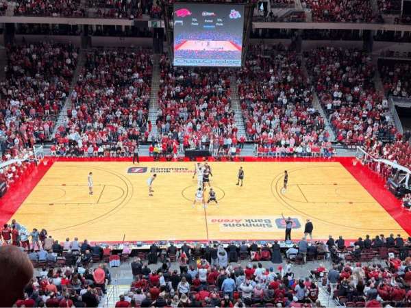 Simmons Bank Arena, section: 205, row: 5, seat: 13
