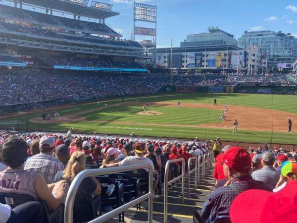 Nationals Park, section: 130, row: MM, seat: 18