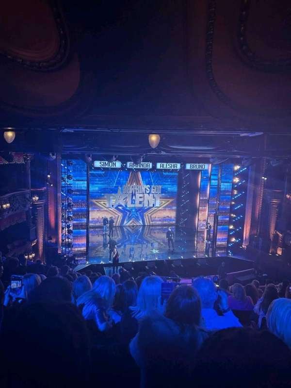 The London Palladium, section: Grand Circle, row: k, seat: 39