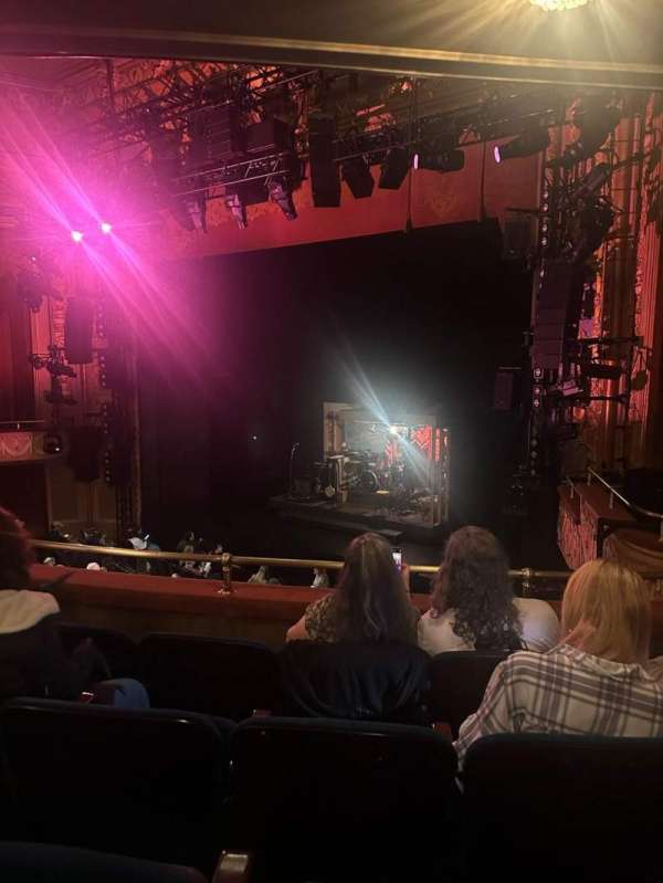 Longacre Theatre, section: Mezzanine R, row: D, seat: 19