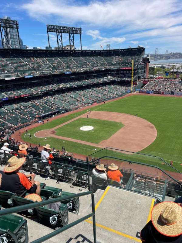 Oracle Park, section: VR304, row: 4, seat: 24