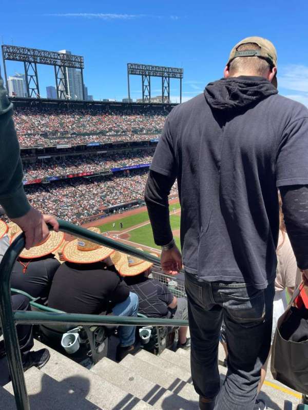 Oracle Park, section: VR304, row: 4, seat: 24