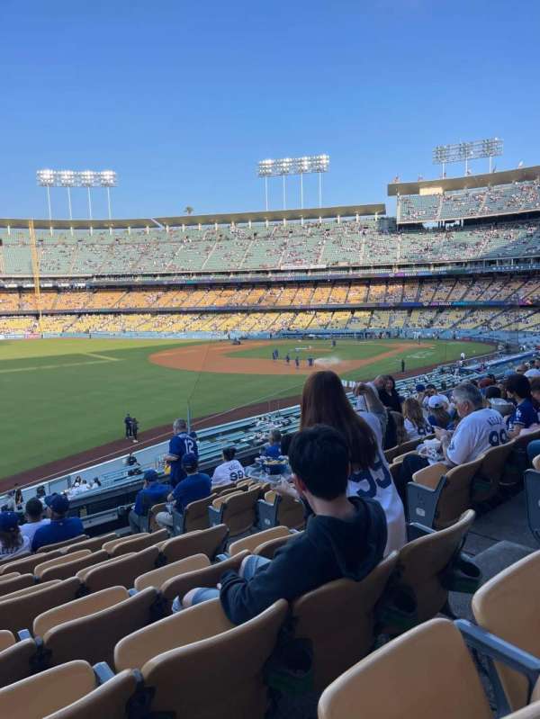 Dodger Stadium, section: 159LG, row: J, seat: 5