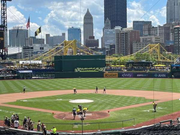 PNC Park, section: 116, row: EE, seat: 8