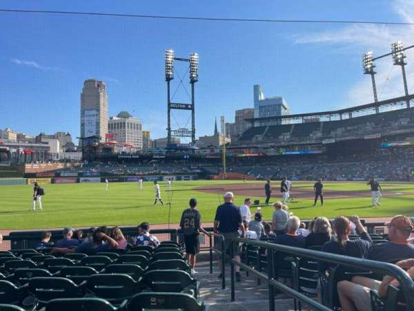 Comerica Park, section: 137, row: 12, seat: 1