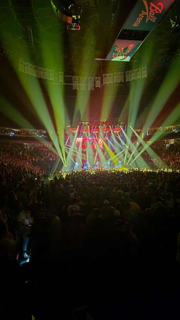 Ball Arena, section: 118, row: 3, seat: 3