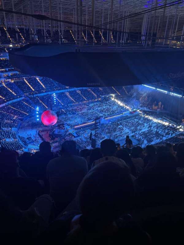 SoFi Stadium, section: 533, row: 19, seat: 8