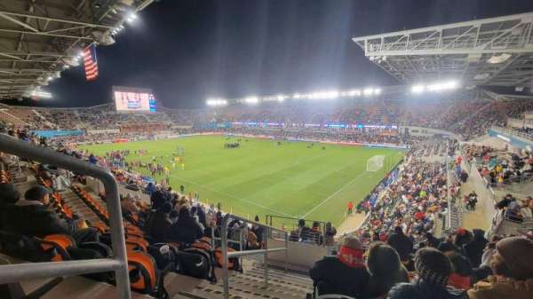 Shell Energy Stadium, section: 201, row: J, seat: 18