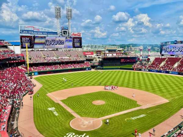 Great American Ball Park, section: 425, row: A, seat: 9
