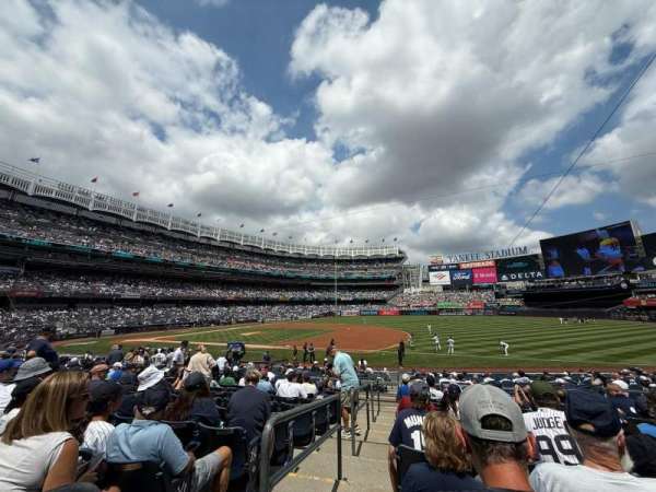 Yankee Stadium, section: 114A, row: 11, seat: 15