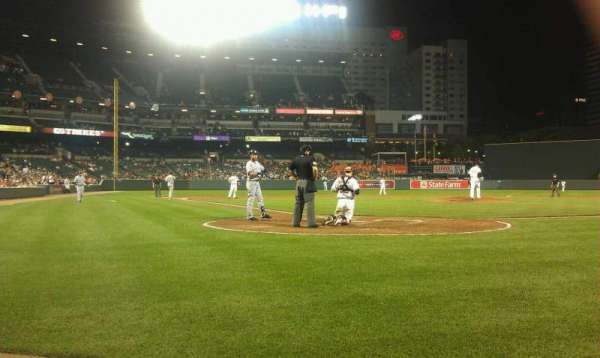Oriole Park at Camden Yards, section: 32, row: 1, seat: 4