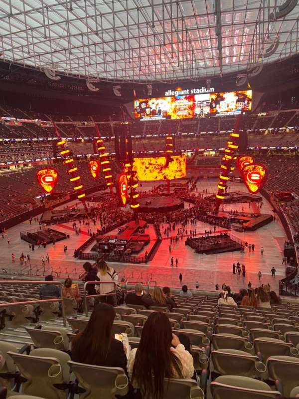 Allegiant Stadium, section: 247, row: 15, seat: 21