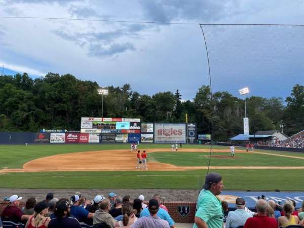McCormick Field, section: NN, row: C, seat: 1